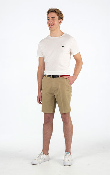 BOB SPEARS Active Waist Classic Walk Shorts, In Leg 23.5 - Taupe