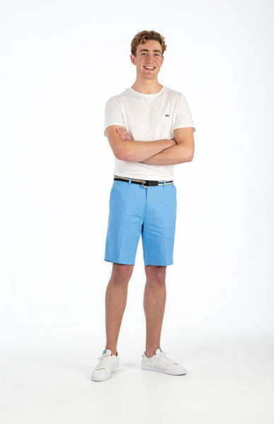 BOB SPEARS Active Waist Classic Walk Shorts, In Leg 23.5 - Sky