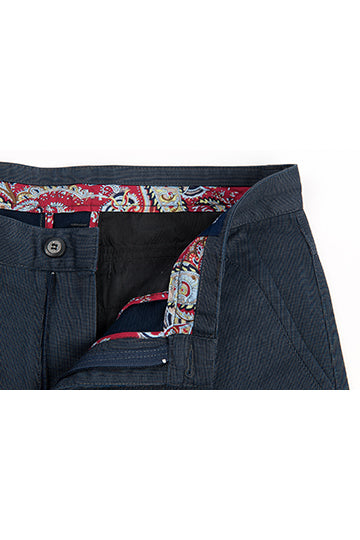 BOB SPEARS Euro Slim Fit Casual Pant. All Season. - French Blue