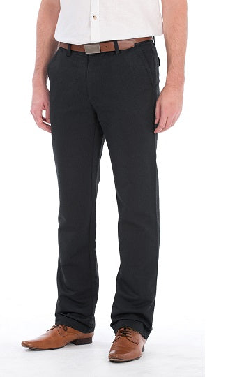 BOB SPEARS Euro Slim Fit Casual Pant. All Season. - Jet Set