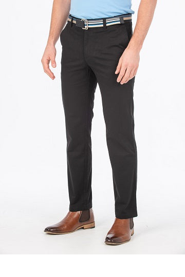 Bob Spears active waist casual pant - Black