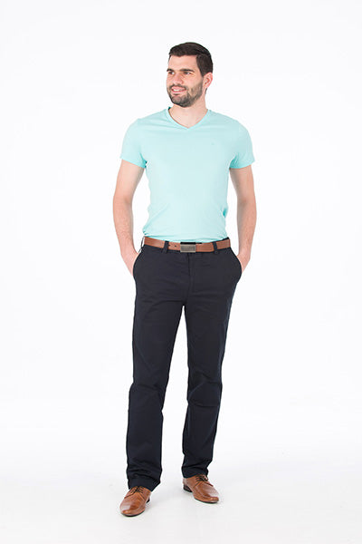 Bob Spears active waist casual pant - Navy