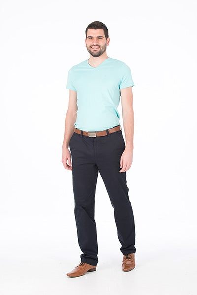 Bob Spears active waist casual pant - Navy