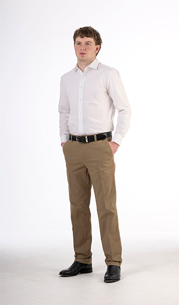 Bob Spears active waist casual pant - Brown