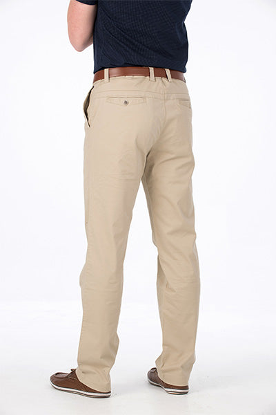 Bob Spears active waist casual pant - Stone