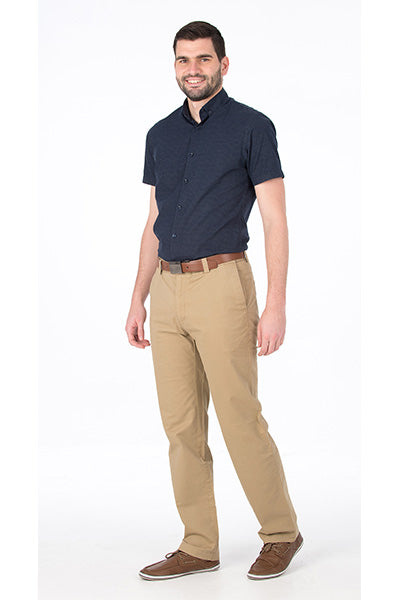 Bob Spears active waist casual pant - Taupe