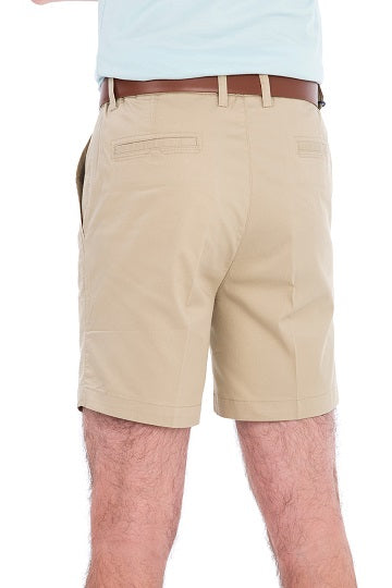 BOB SPEARS Active Waist, Tencile, Queenslander Short. Inleg 15. Lightweight. - Taupe