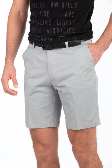BOB SPEARS Active Waist Classic Walk Shorts, In Leg 23.5 - Grey