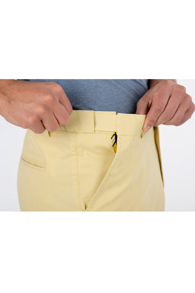 BOB SPEARS Active Waist Classic Walk Shorts, In Leg 23.5 - Lemon