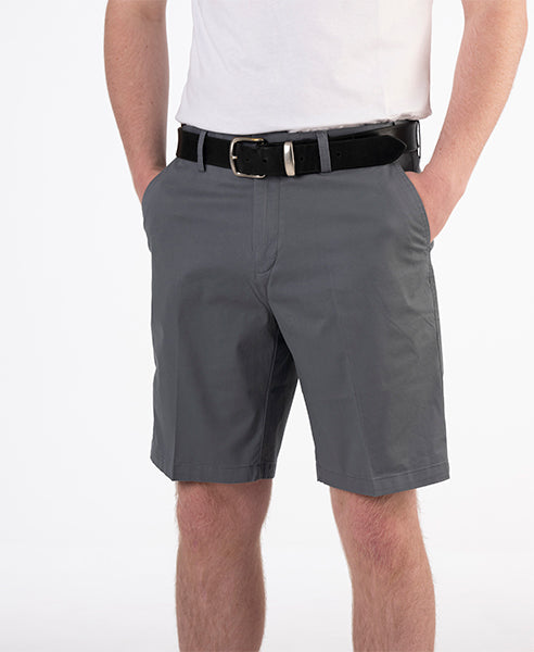 BOB SPEARS Active Waist Classic Walk Shorts, In Leg 23.5 - Smoke