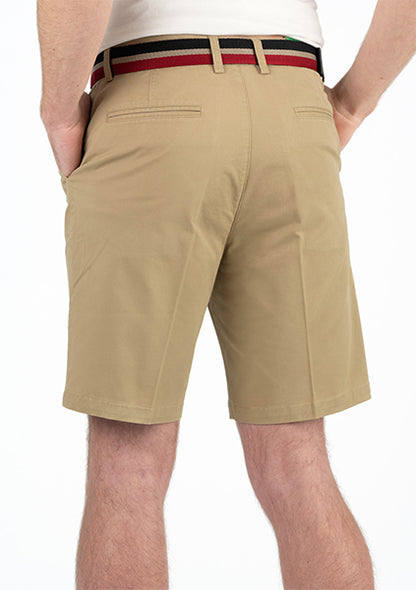 BOB SPEARS Active Waist Classic Walk Shorts, In Leg 23.5 - Taupe