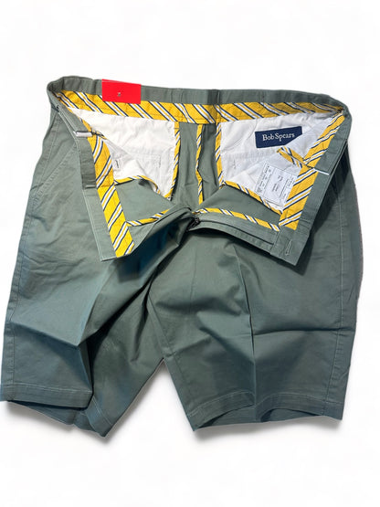 BOB SPEARS Active Waist Classic Walk Shorts, In Leg 23.5 - Olive