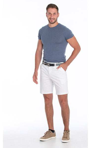 BOB SPEARS Active Waist Classic Walk Shorts, In Leg 23.5 - White