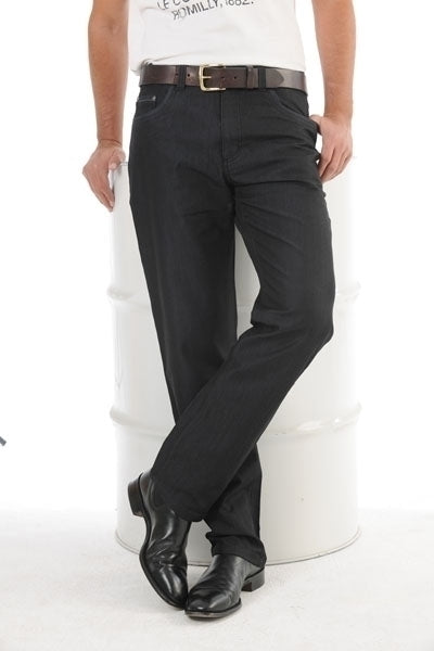 BOB SPEARS Dress Jean. Stretch. All Season. - Charcoal Denim