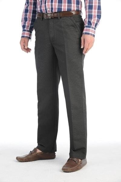 BOB SPEARS Euro Slim Fit Casual Pant. All Season. - Plum Kitten